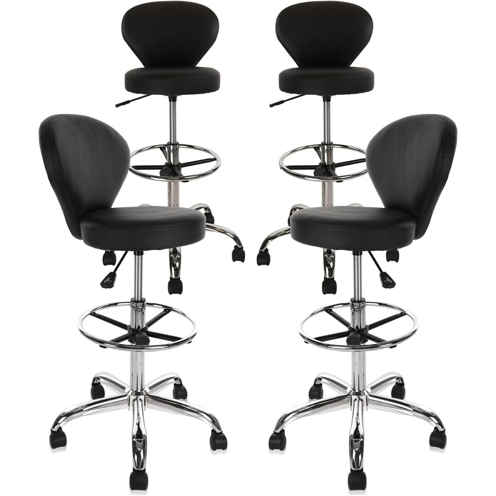 Spa & Wellness Hotel Diamond Ustroń - Adjustable 4-Piece PVC and Leather Swivel