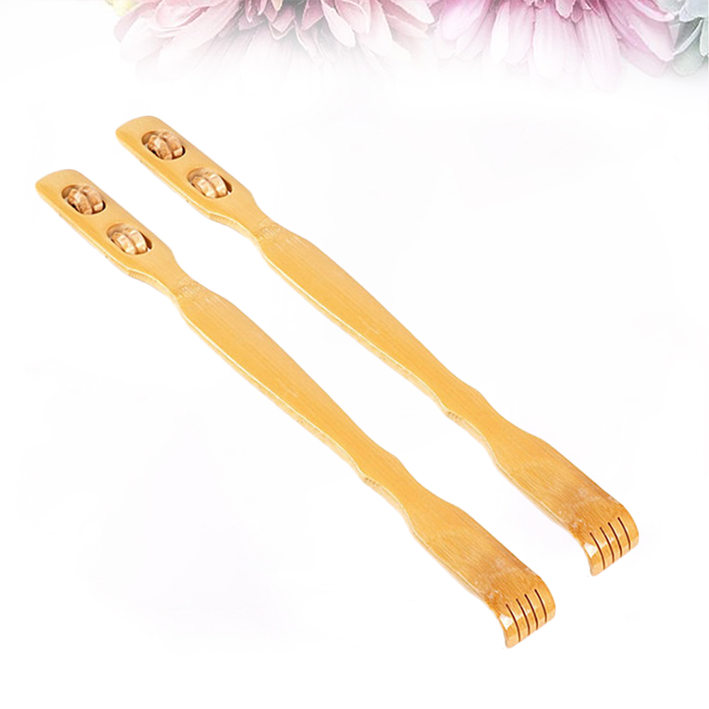 2pcs Massage Stick Bamboo Back - Spa And Wellness reseña y precio