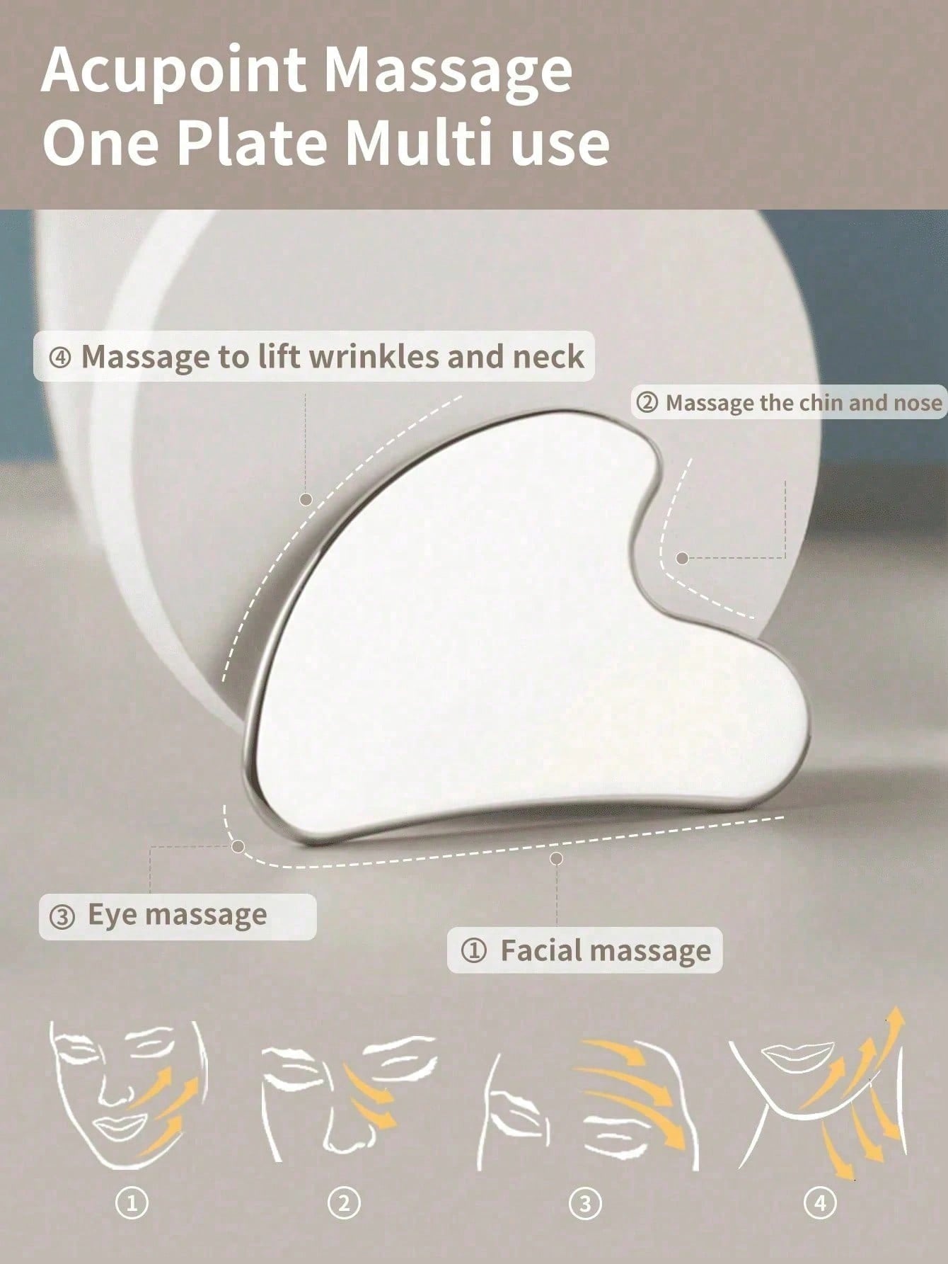 Heart-shaped Stainless Steel G - Spa And Wellness reseña y precio