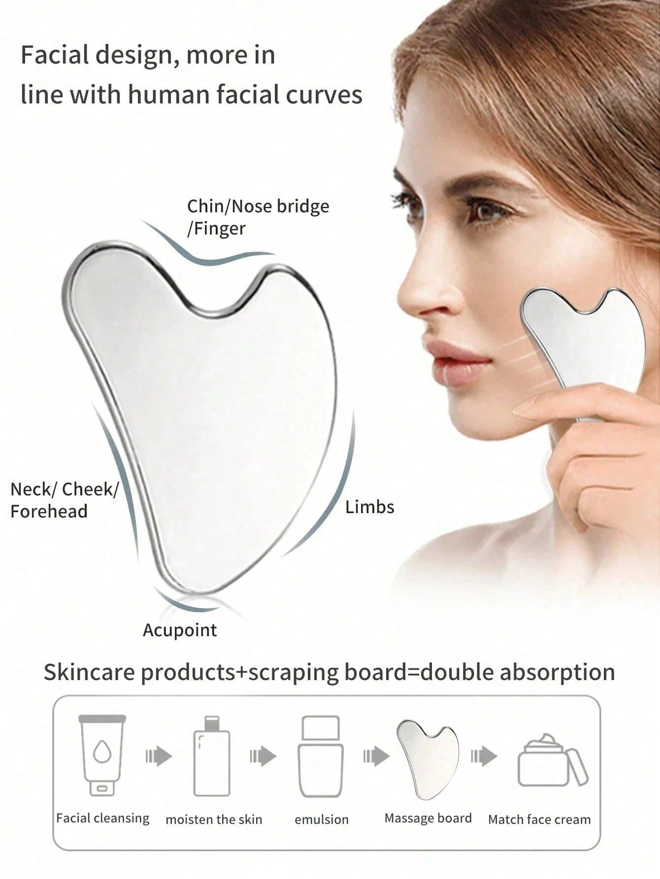Heart-shaped Stainless Steel G - Spa And Wellness reseña y precio