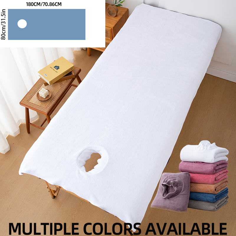 1Pc Beauty Bed Sheet with Hole - Spa Wellness Center reseña y precio