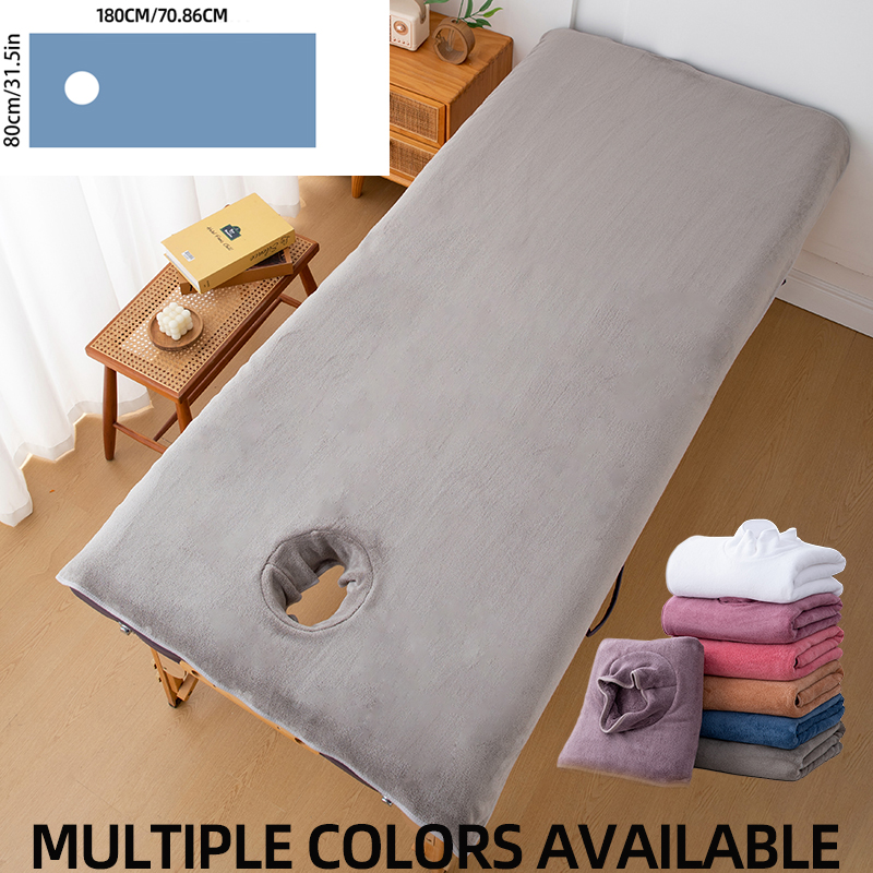 1Pc Beauty Bed Sheet with Hole - Spa Wellness Center reseña y precio