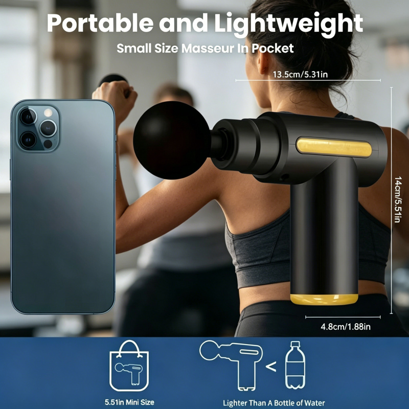 Portable Handheld Fascia Gun U - Spa And Wellness reseña y precio