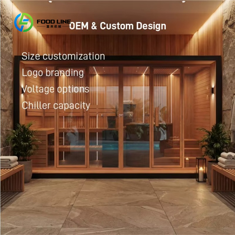 Customized Commercial Sauna Ic - Spa Wellness Center reseña y precio