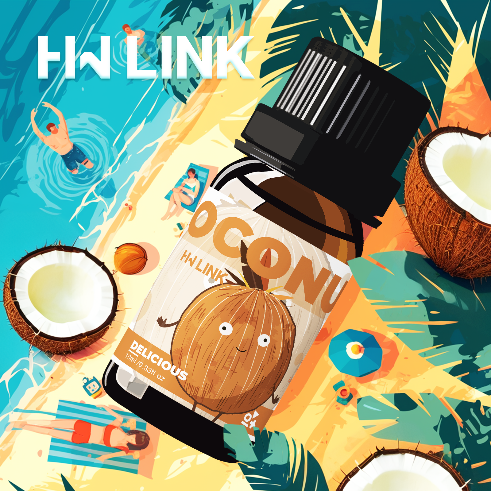 10ml Coconut Essential Oils No - Spa And Wellness reseña y precio