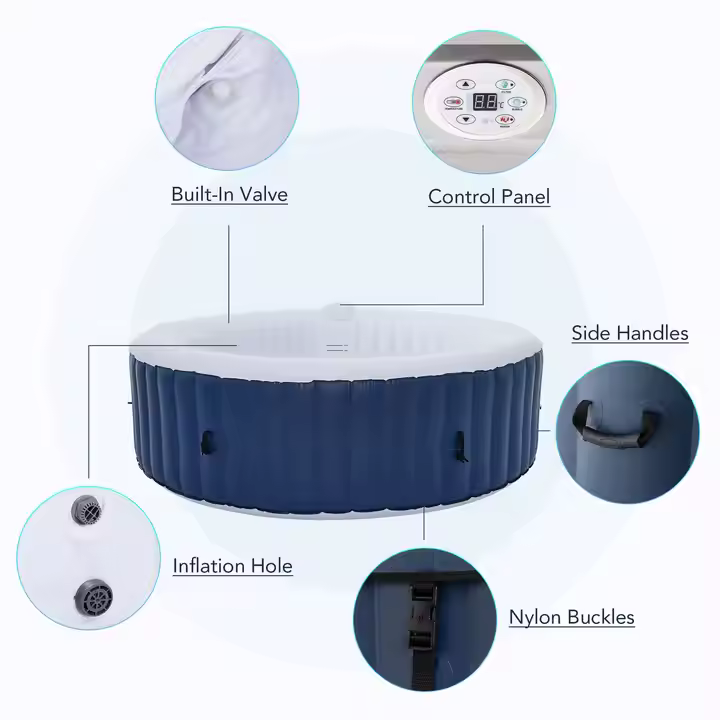 Outdoor Use 6 Person Round Inf - Spa & Wellness Hotel Diamond Ustroń reseña y precio