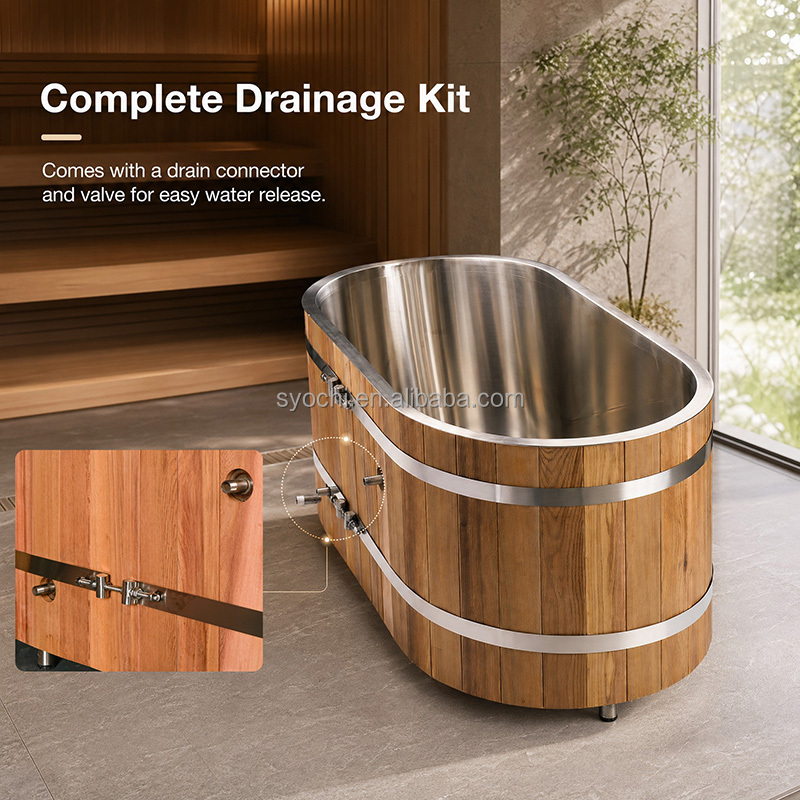 Luxury Stainless Steel Cold Pl - Spa Wellness Luxury reseña y precio