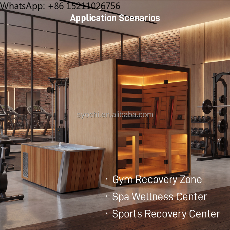 Luxury Sauna Cold Plunge Ice B - Spa Wellness Center reseña y precio