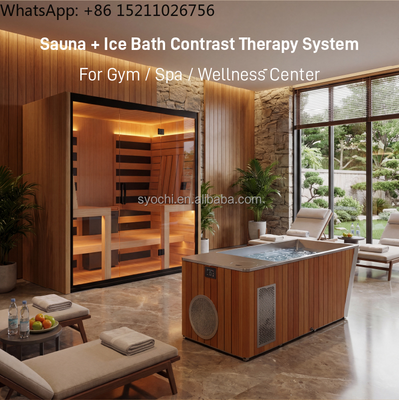 Luxury Sauna Cold Plunge Ice B - Spa Wellness Center reseña y precio