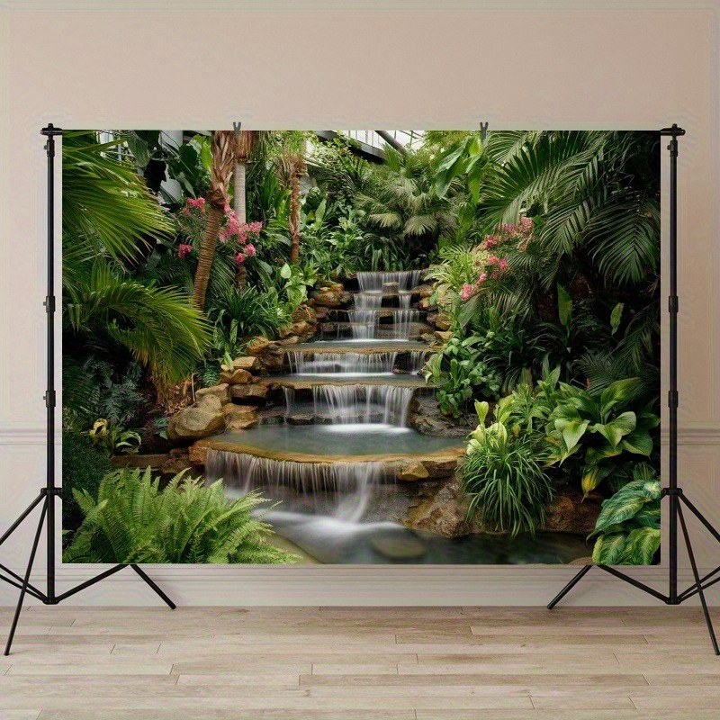 Waterfall Garden Tapestry Lush - Spa Wellness Center reseña y precio
