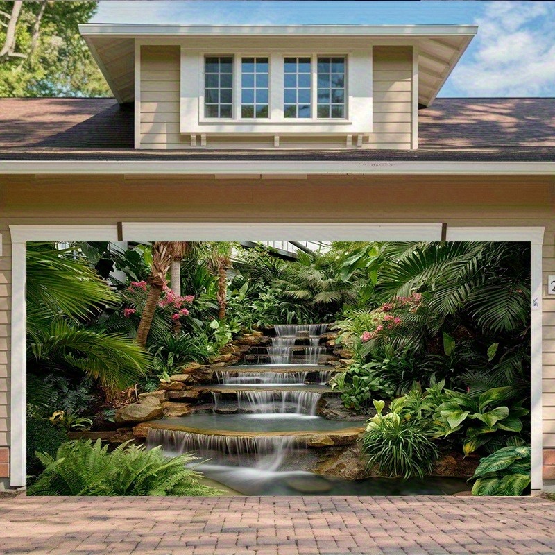 Waterfall Garden Tapestry Lush - Spa Wellness Center reseña y precio