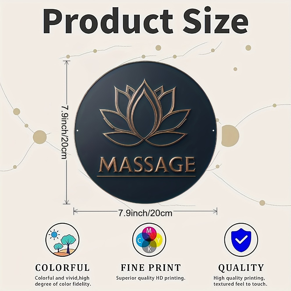 For Lotus-Flower & Spa Wall Ar - Spa Wellness Center reseña y precio