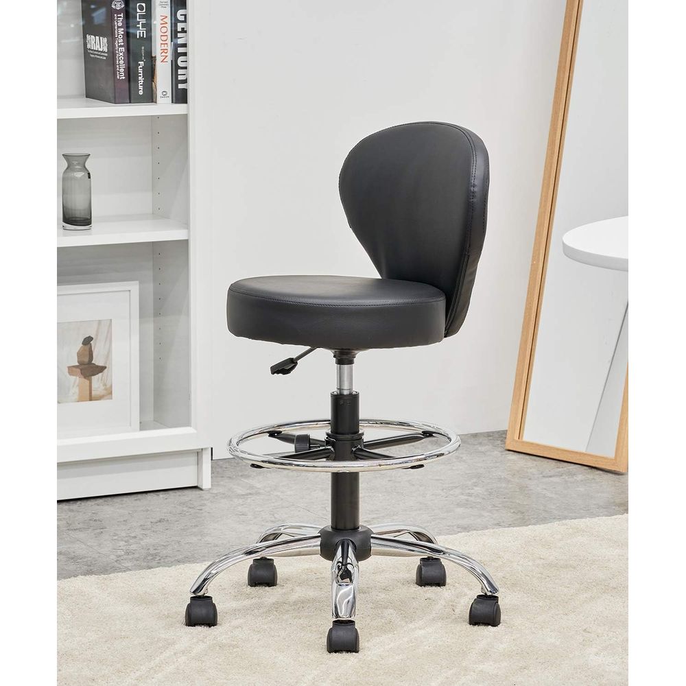 Set of 4 PVC Leather Swivel St - Spa & Wellness Hotel Diamond Ustroń reseña y precio