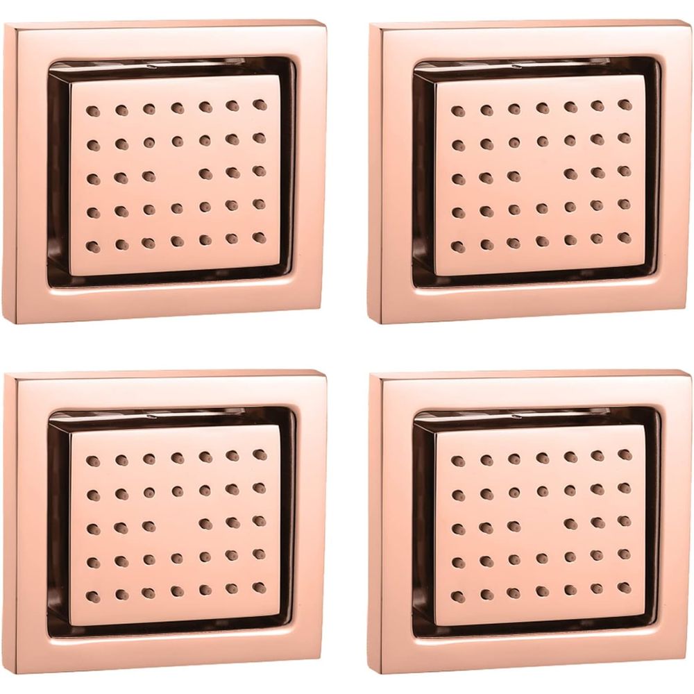 4-Piece Solid Brass Square Sho - Spa & Wellness Hotel Diamond Ustroń reseña y precio