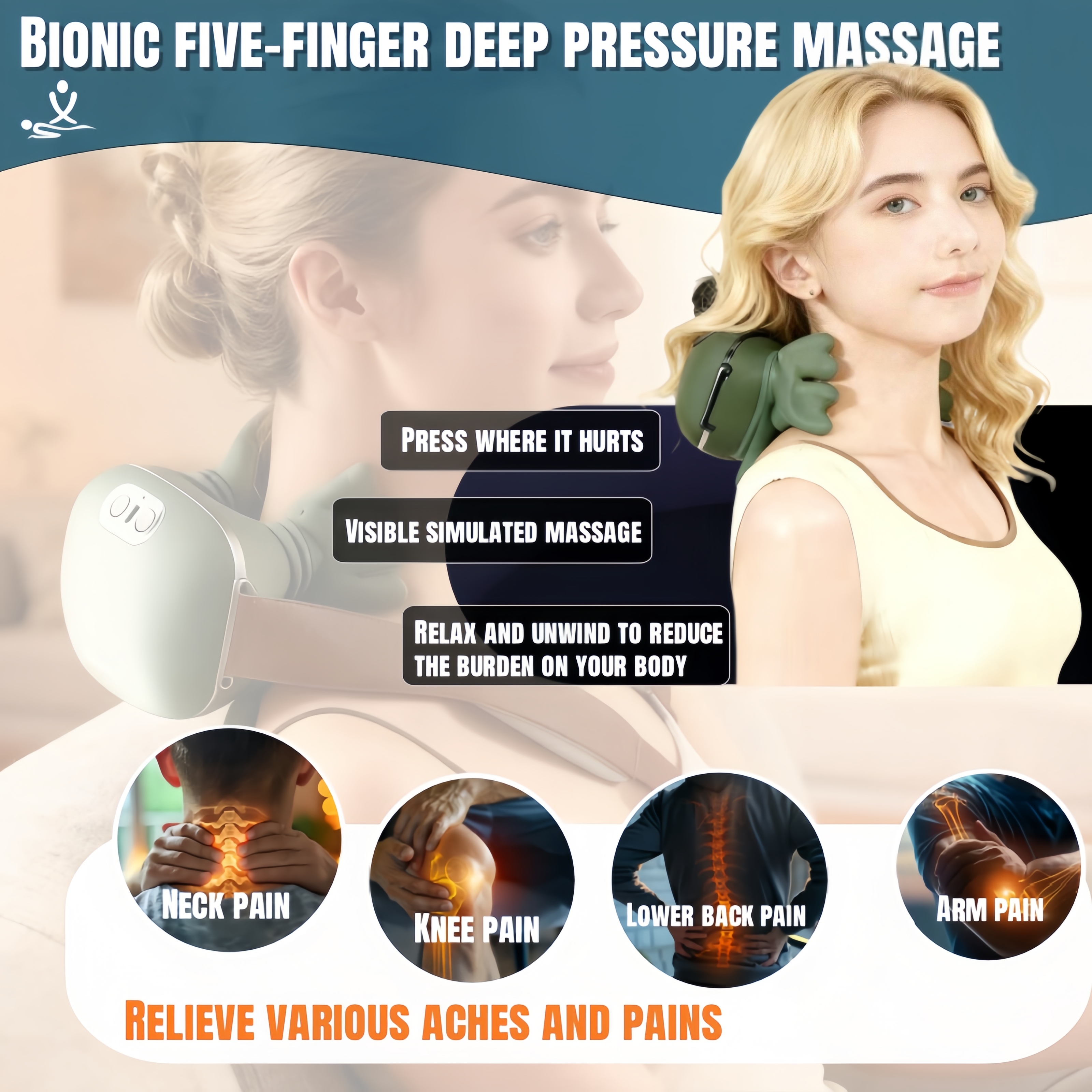 Wireless Bionic Heated Electri - Spa And Wellness reseña y precio