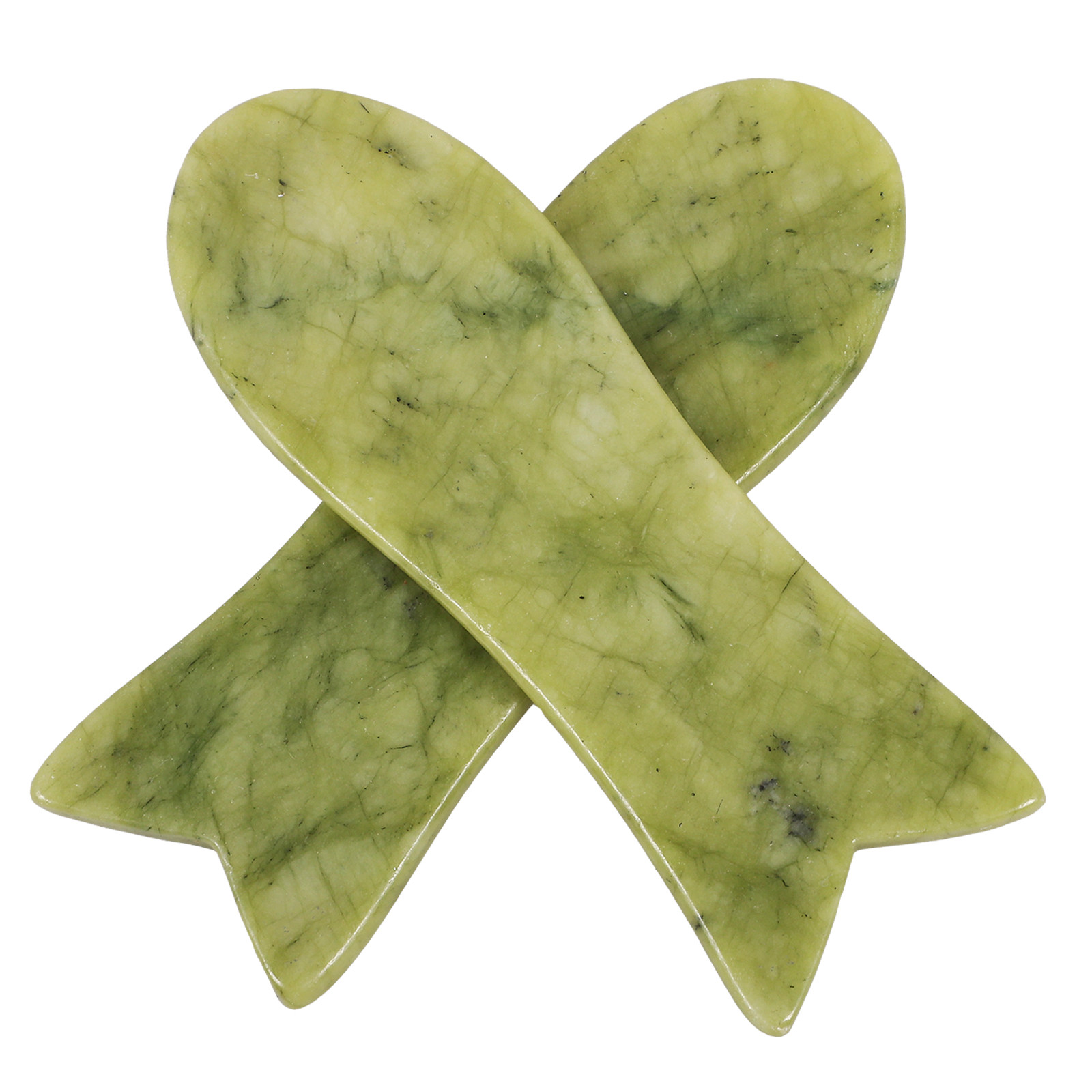 2Pcs Natural Jade Gua Sha Scra - Spa And Wellness reseña y precio