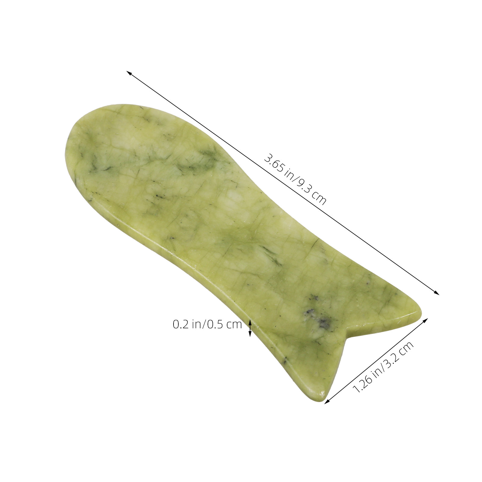 2Pcs Natural Jade Gua Sha Scra - Spa And Wellness reseña y precio