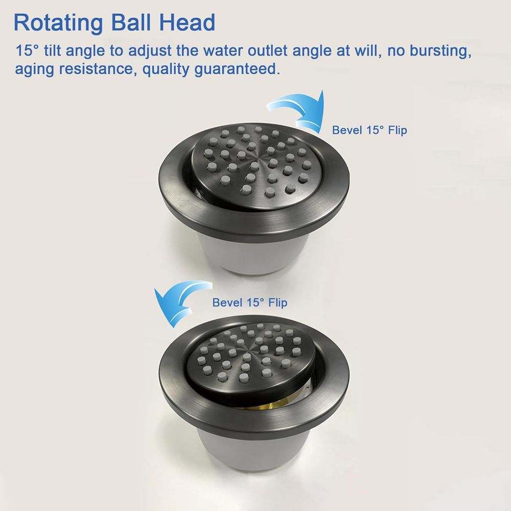 Adjustable Wall-Mounted Round  - Spa & Wellness Hotel Diamond Ustroń reseña y precio