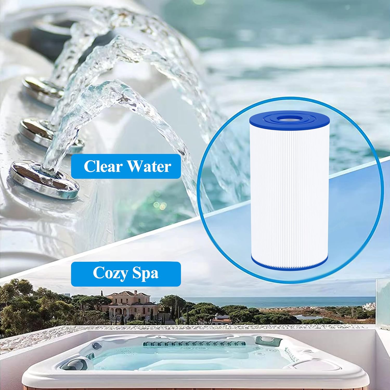 C-6430 Pool Spa Filter Cartrid - Spa & Wellness Hotel Diamond Ustroń reseña y precio