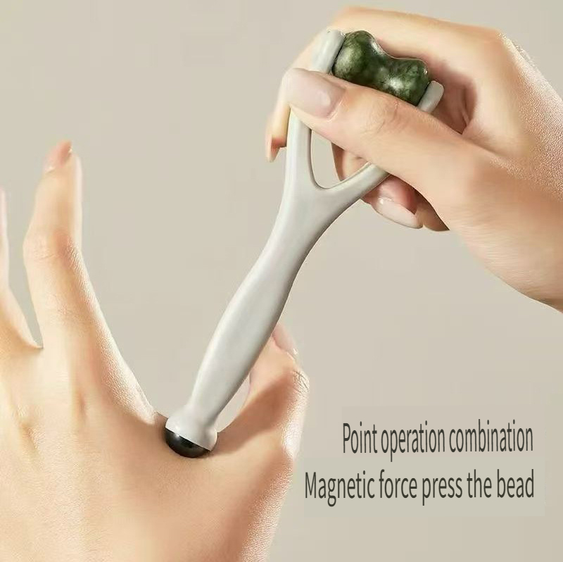 1pc Natural Jade Finger Massag - Spa Wellness Nature reseña y precio