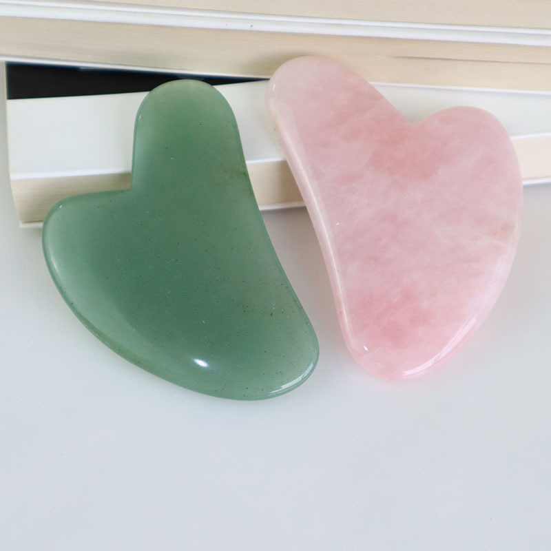 Rose Quartz Jade Guasha Massag - Spa And Wellness reseña y precio