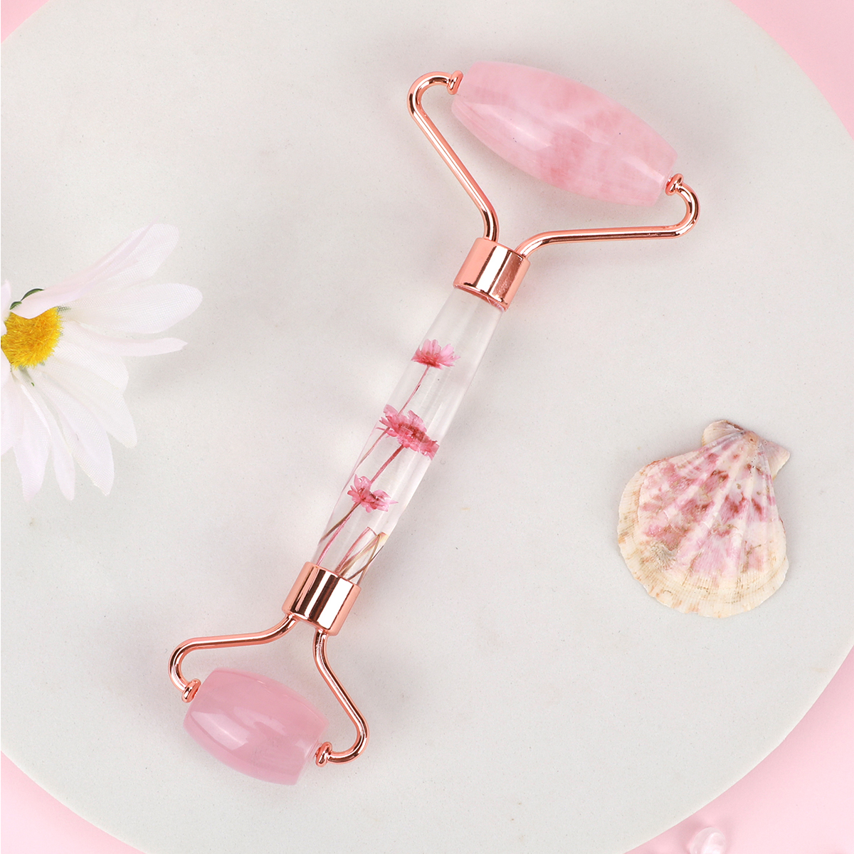 Natural Jade Roller Massager f - Spa And Wellness reseña y precio