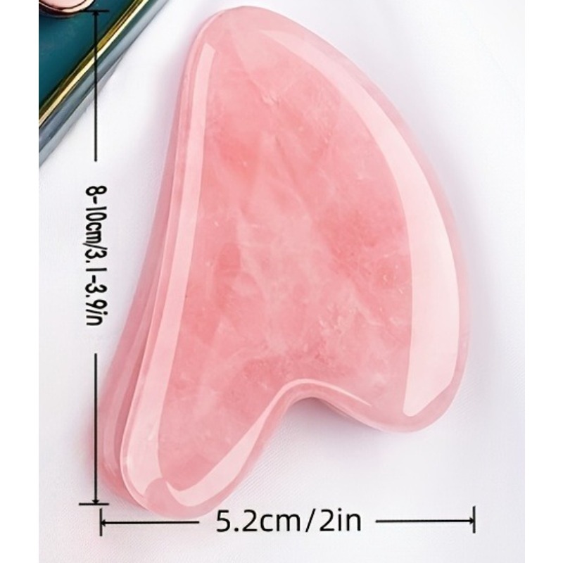 Natural Rose Quartz Heart Gua  - Spa Wellness Nature reseña y precio